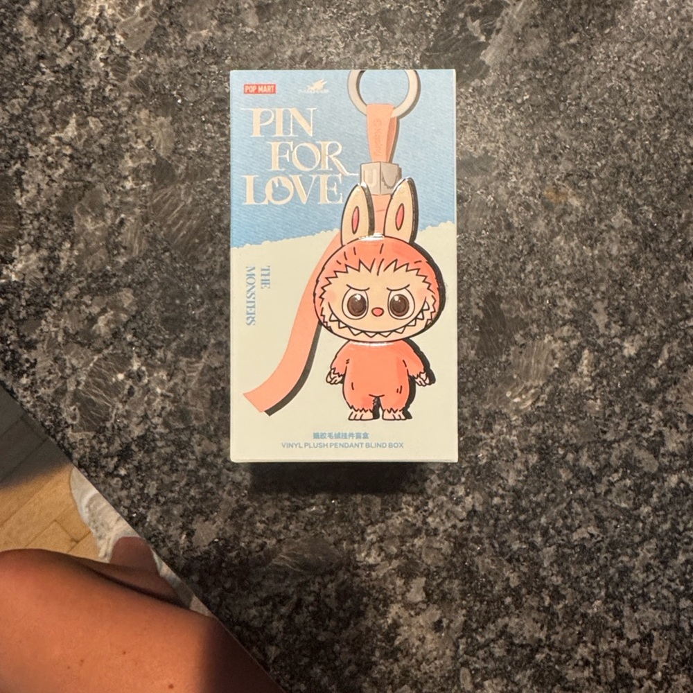 Authentic The Monsters pin for love N-Z blind box labubu